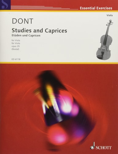 Studies and Caprices Viola Solo