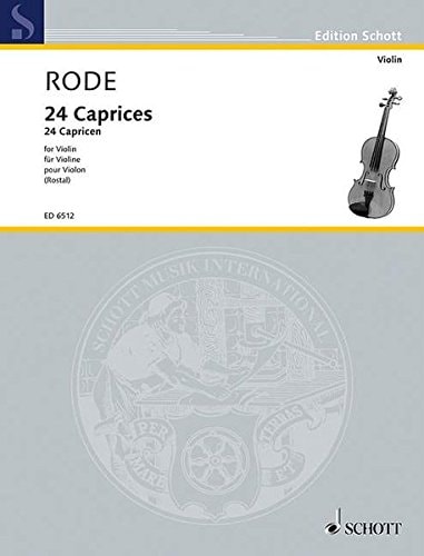 24 Capricen en Forne D'etudes Pour Violon Seul, Dans Les 24 Tons de la Gamme