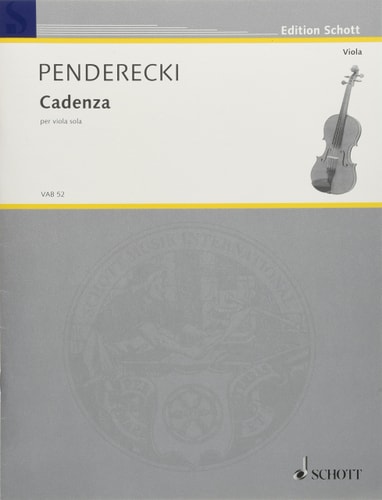 Cadenza For Solo Viola