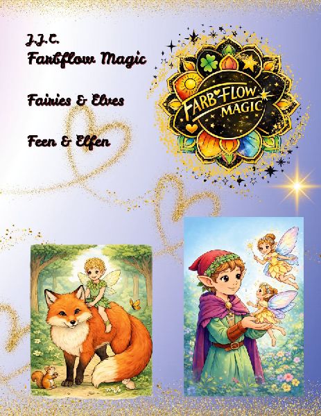 Farbflow Magic -  Fairies & Elves: Elfen und Feen