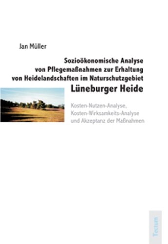 Sozio Konomische Analyse Von Pflegema Nahmen Zur Erhaltung Von