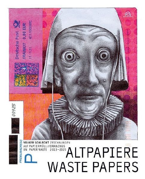 Altpapier - Waste Papers: Zeichnungen auf Papiermüll - Drawings on Paper Waste