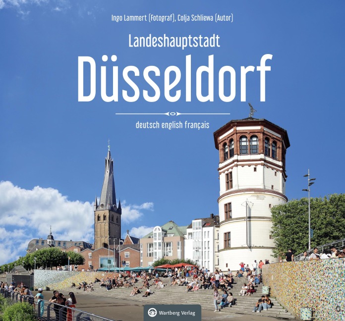 Düsseldorf Farbbildband - Ein Bildband in drei Sprachen: Die Landeshauptstadt in brillanten Bildern