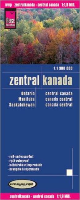 Zentralkanada 1 :1 900 000
