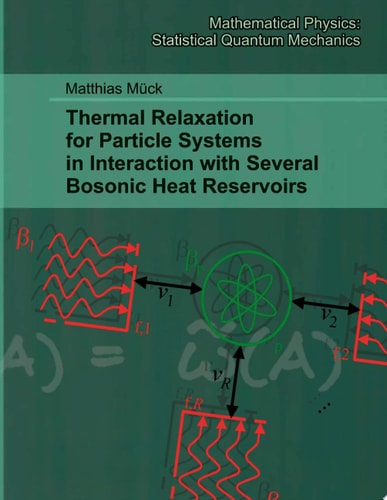 Thermal Relaxation for Particle Systems in Interaction with Several Bosonic Heat Reservoirs