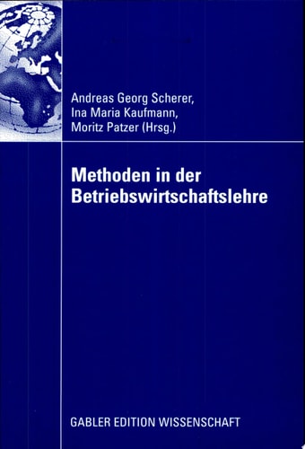 Methoden in der Betriebswirtschaftlehre