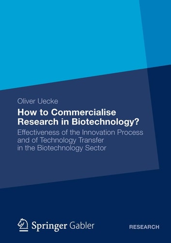 How to Commercialise Research in Biotechnology? Effectiveness of the Innovation Process and of Technology Transfer in the Biotechnology Sector