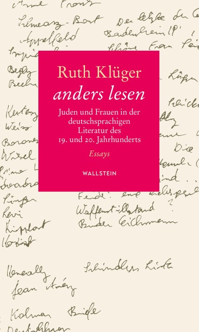 anders lesen: Juden und Frauen in der deutschsprachigen Literatur des 19. und 20. Jahrhunderts