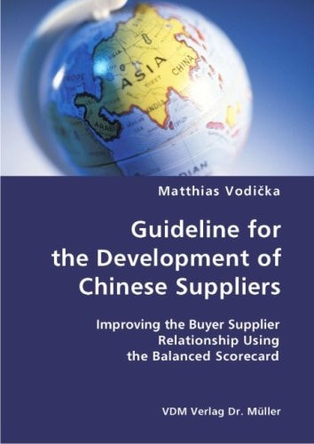 Guideline for the Development of Chinese Suppliers