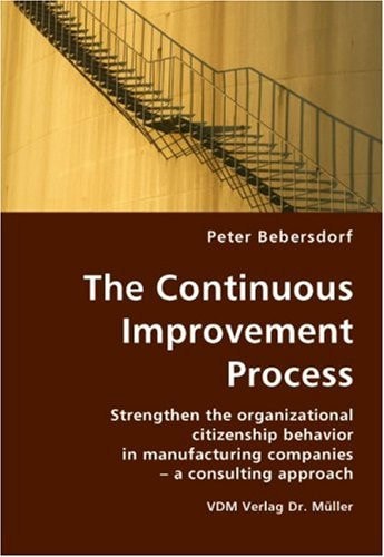 The Continuous Improvement Process Strengthen the Organizational Citizenship Behavior in Manufacturing Companies - a Consulting Approach