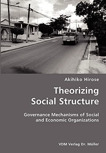 Theorizing Social Structure Governance Mechanisms of Social and Economic Organizations