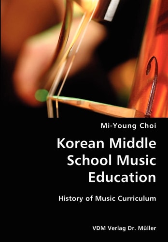 Korean Middle School Music Education History of Music Curriculum