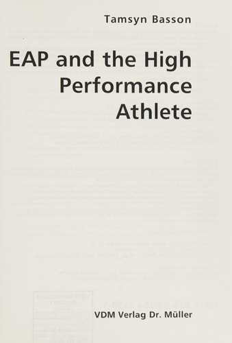 EAP and the High Performance Athlete