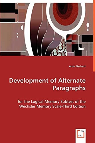 Development of Alternate Paragraphs