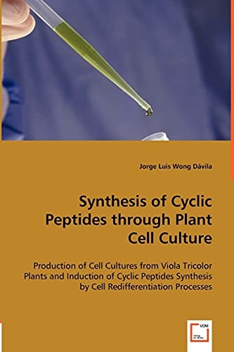 Synthesis of Cyclic Peptides through Plant Cell Culture Production of Cell Cultures from Viola Tricolor Plants and Induction of Cyclic Peptides Synthesis by Cell Redifferentiation Processes