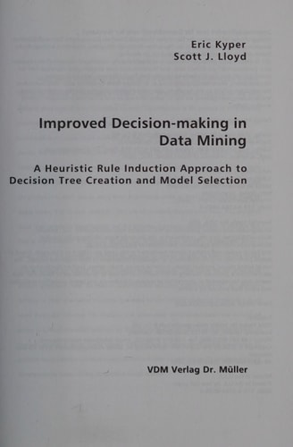 Improved Decision-Making in Data Mining