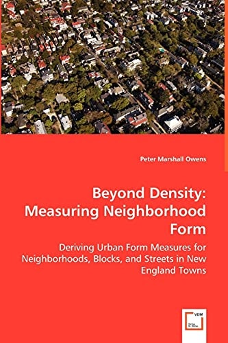 Beyond Density Measuring Neighborhood Form