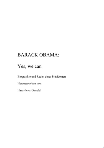Yes We Can!.