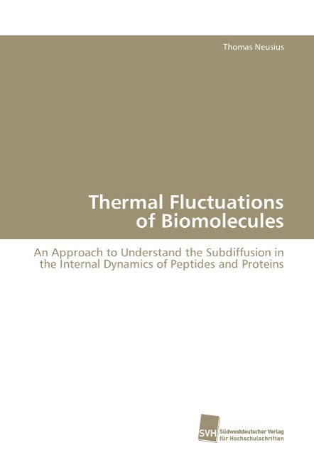 Thermal Fluctuations of Biomolecules: An Approach to Understand the Subdiffusion in the Internal Dynamics of Peptides and Proteins