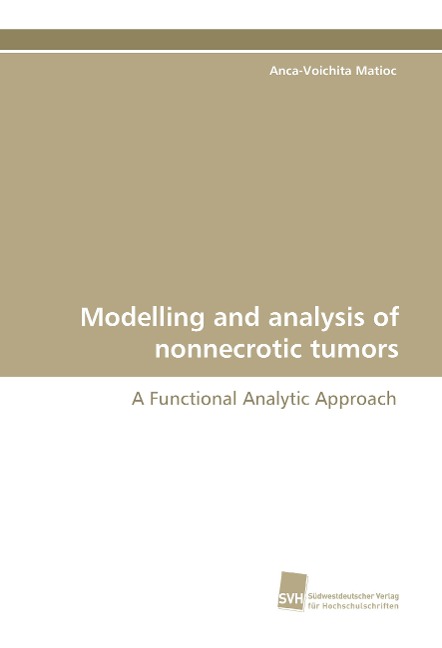 Modelling and analysis of nonnecrotic tumors: A Functional Analytic Approach