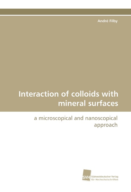 Interaction of colloids with mineral surfaces: a microscopical and nanoscopical approach