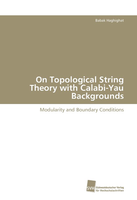 On Topological String Theory with Calabi-Yau Backgrounds: Modularity and Boundary Conditions