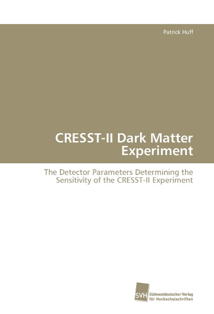 CRESST-II Dark Matter Experiment: The Detector Parameters Determining the Sensitivity of the CRESST-II Experiment