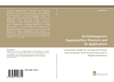 On Kolmogorovs Superposition Theorem and its Applications: A Nonlinear Model for Numerical Function Reconstruction from Discrete Data Sets in Higher Dimensions