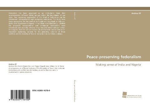 Peace-preserving federalism: Making sense of India and Nigeria