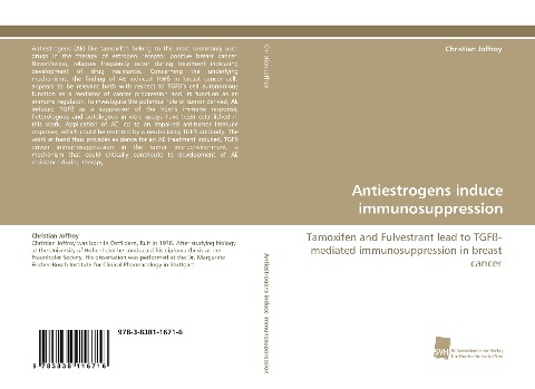 Antiestrogens induce immunosuppression: Tamoxifen and Fulvestrant lead to TGFß-mediated immunosuppression in breast cancer