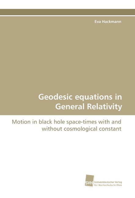 Geodesic equations in General Relativity: Motion in black hole space-times with and without cosmological constant