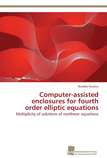 Computer-assisted enclosures for fourth order elliptic equations: Multiplicity of solutions of nonlinear equations