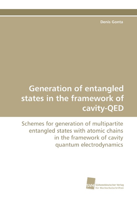 Generation of entangled states in the framework of cavity-QED: Schemes for generation of multipartite entangled states with atomic chains in the framework of cavity quantum electrodynamics