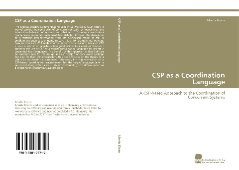 CSP as a Coordination Language: A CSP-based Approach to the Coordination of Concurrent Systems