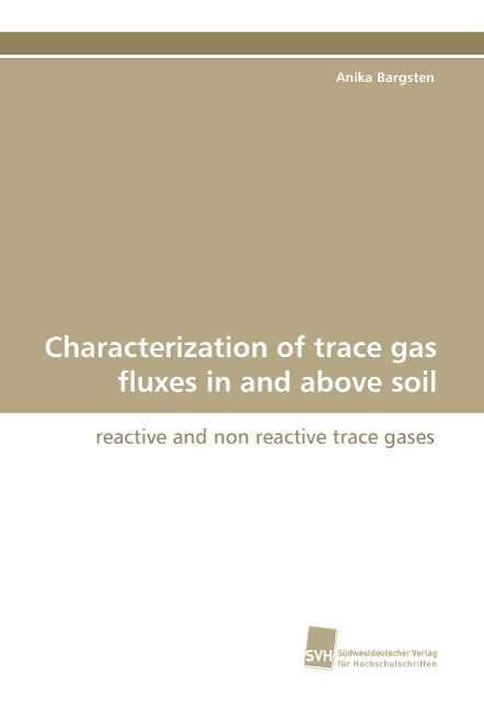 Characterization of trace gas fluxes in and above soil: reactive and non reactive trace gases