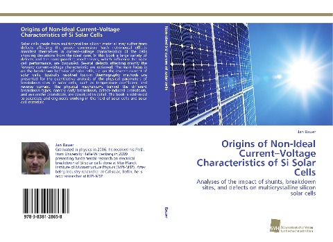 Origins of Non-Ideal Current-Voltage Characteristics of Si Solar Cells: Analyses of the impact of shunts, breakdown sites, and defects on multicrystalline silicon solar cells