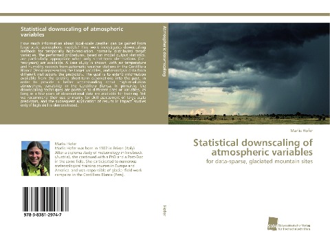 Statistical downscaling of atmospheric variables: for data-sparse, glaciated mountain sites