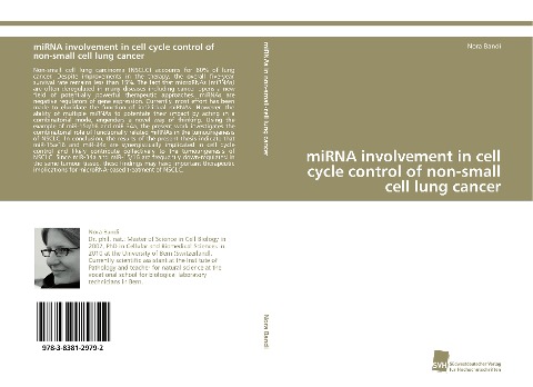 miRNA involvement in cell cycle control of non-small cell lung cancer