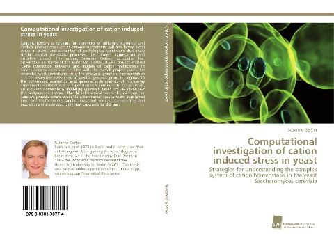 Computational investigation of cation induced stress in yeast: Strategies for understanding the complex system of cation homeostasis in the yeast Saccharomyces cerevisia