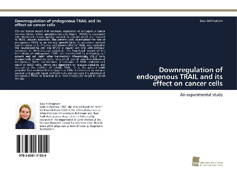 Downregulation of endogenous TRAIL and its effect on cancer cells: An experimental study