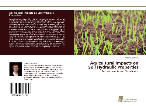 Agricultural Impacts on Soil Hydraulic Properties: Measurements and Simulations