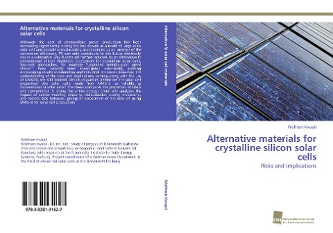 Alternative materials for crystalline silicon solar cells: Risks and implications