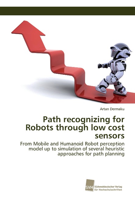 Path recognizing for Robots through low cost sensors: From Mobile and Humanoid Robot perception model up to simulation of several heuristic approaches for path planning