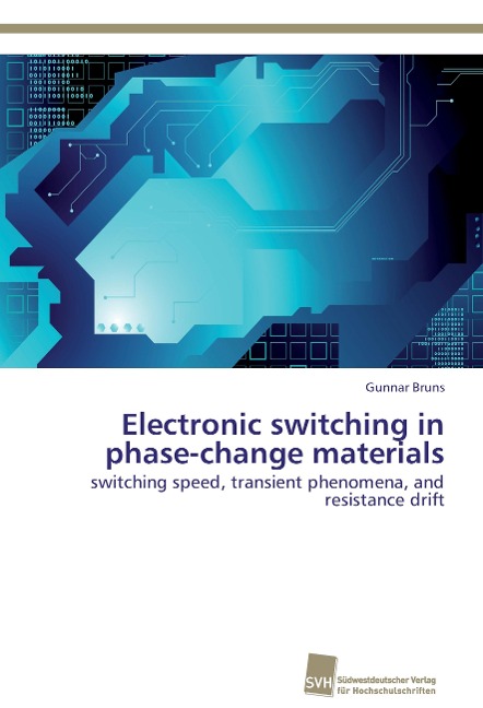 Electronic switching in phase-change materials: switching speed, transient phenomena, and resistance drift