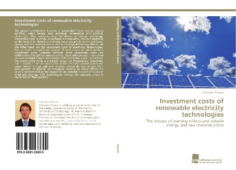Investment costs of renewable electricity technologies: The impact of learning effects and volatile energy and raw material prices