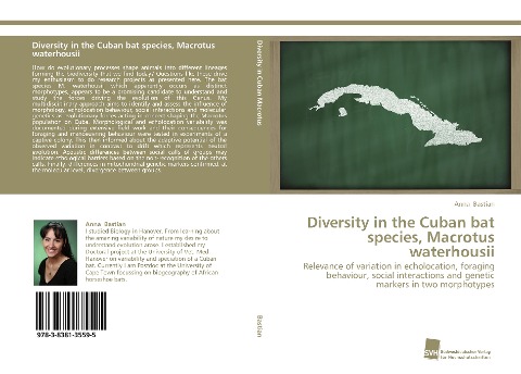 Diversity in the Cuban bat species, Macrotus waterhousii: Relevance of variation in echolocation, foraging behaviour, social interactions and genetic markers in two morphotypes