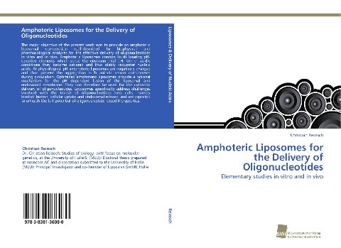 Amphoteric Liposomes for the Delivery of Oligonucleotides: Elementary studies in vitro and in vivo