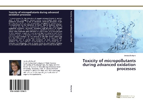 Toxicity of micropollutants during advanced oxidation processes