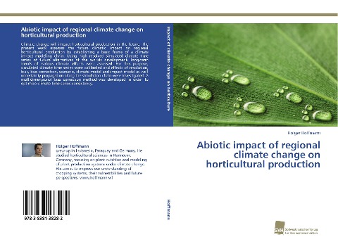 Abiotic impact of regional climate change on horticultural production