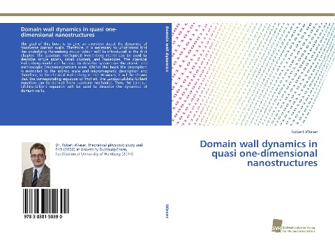 Domain wall dynamics in quasi one-dimensional nanostructures